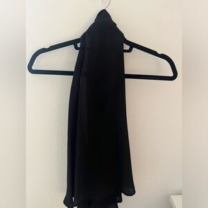 Planet Blue Black Halter Top